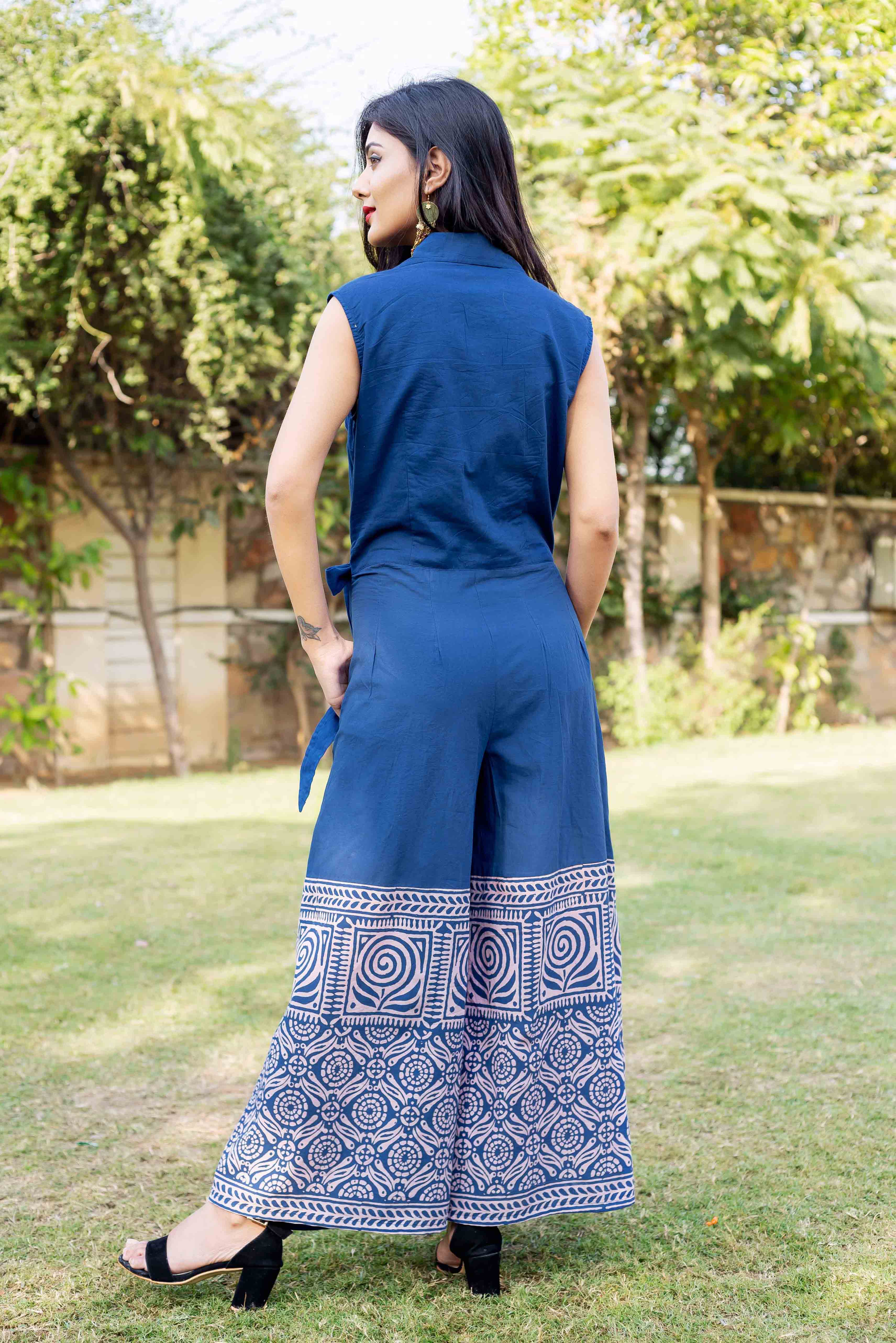 Cotton jumpsuit online 2025
