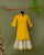 Sunlit Mustard Embroidered Kurta Set for Baby Girl