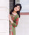 Olive and Red Kurta Set with Detachable Jacket for Baby Girl