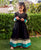 Black and Lime AnarkalI Dress