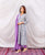 Nagma Purple Lurex A Line Kurta