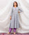 Nagma Purple Lurex A Line Kurta