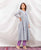 Nagma Purple Lurex A Line Kurta