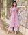 Kashvi A-Line Hand Block Printed Kurta