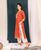 Gargi Red Jaal Printed Kurta