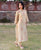 Mahira Gold Printed Kurta