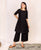 Black Linen Kurta