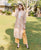 Golden Yellow Block Printed Chanderi Kurta