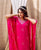 Zahreen Magenta Embroidered Kaftan