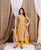 Sunshine Serenade Printed Chanderi Kurta