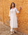 Lustrous Ivory Jacquard Kurta