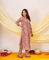 Anouk Cotton Hand Block Printed Kurta