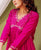 Fuchsia Bliss Long Kurta