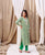 Priya's Emerald Green Booti Printed Kurta