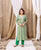 Priya's Emerald Green Booti Printed Kurta