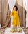 Sunlit Mustard Embroidered Kurta