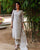 Silver Mist Chanderi Silk Embroidered Kurta