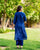 Indigo Elegance Chanderi Silk Kurta