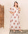 Kaftan Style 2 Piece White Home Wear