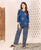 Indigo Blue 2 Piece Hand Block Printed Home Wear