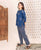 Indigo Blue 2 Piece Hand Block Printed Home Wear