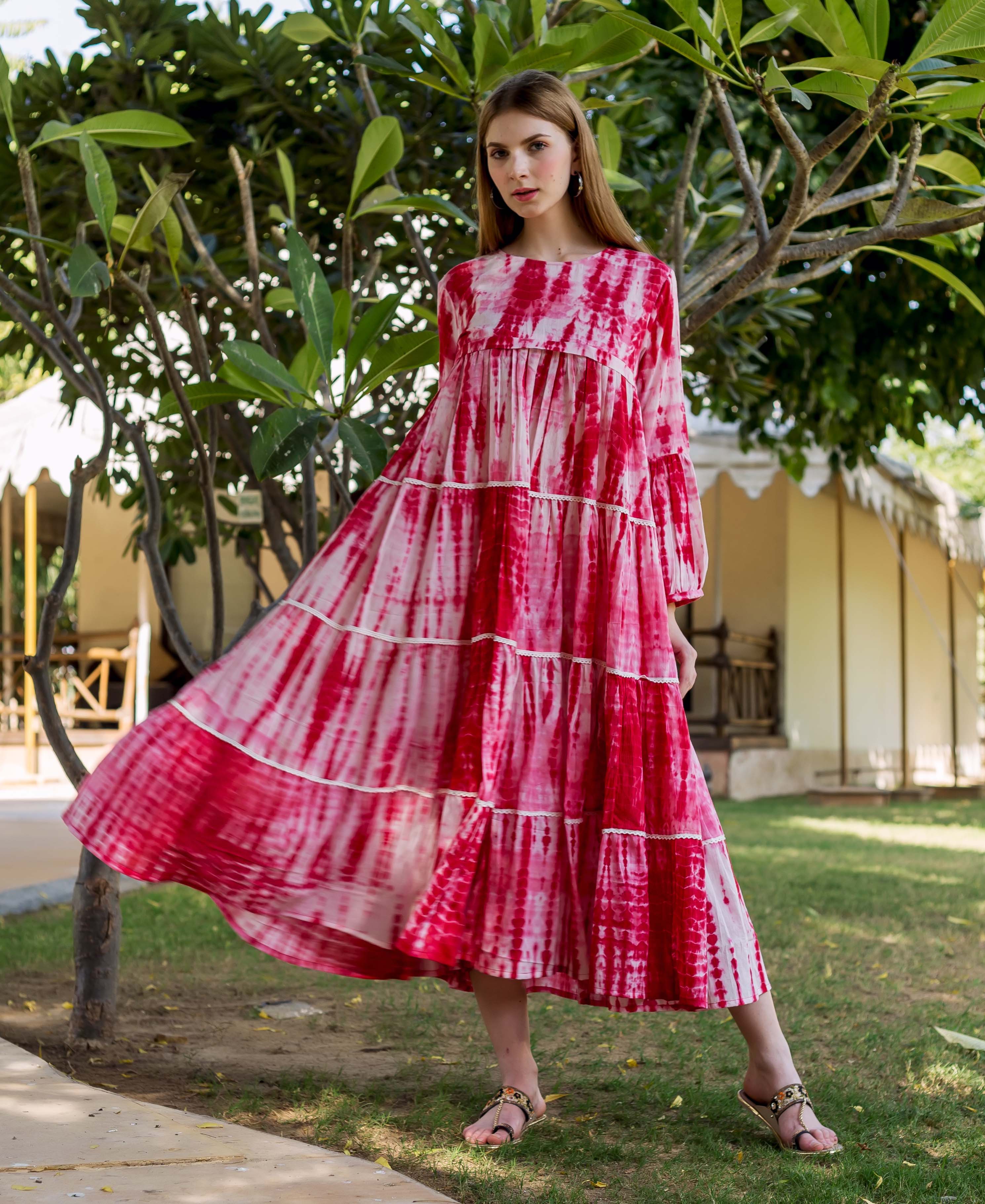 dying a dress red Maxi Tie Dye Kaftan Red Maxi Dress Tie Dye Kaftan Dress Red Beach Cover Up Maternity