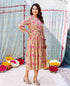 Aashi Hand Block Printed Cotton Dress