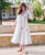 Ziva White and Red Angrakha Dress