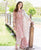 Pink and White block Printed Kurta