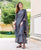 Zoya Grey Hand Printed Kurta