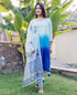 Blue Ombre Kurta