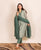 Sage Green Hand Block Printed Chanderi Kurta