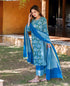 Sapphire Hand Block Printed Kurta