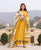 Honey Yellow Embroidered Kurta