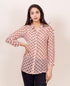 Georgette Block Printed Shirt