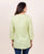 Lime Green Designer Linen Top