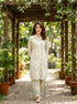 Ivory Botanical Handblock Cotton Co-ord Set