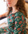 Green and Red Block Printed Cotton Night Suit